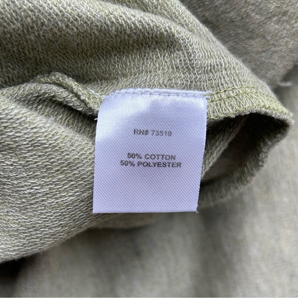 SISTER MARY Emma Floral Multicolored Embroidered Green Oversized Top Sz S/M - Picture 7 of 14